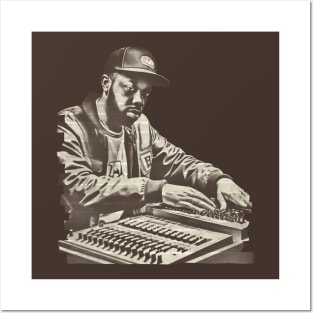 Beatmaker J Dilla - Paper Tape Posters and Art